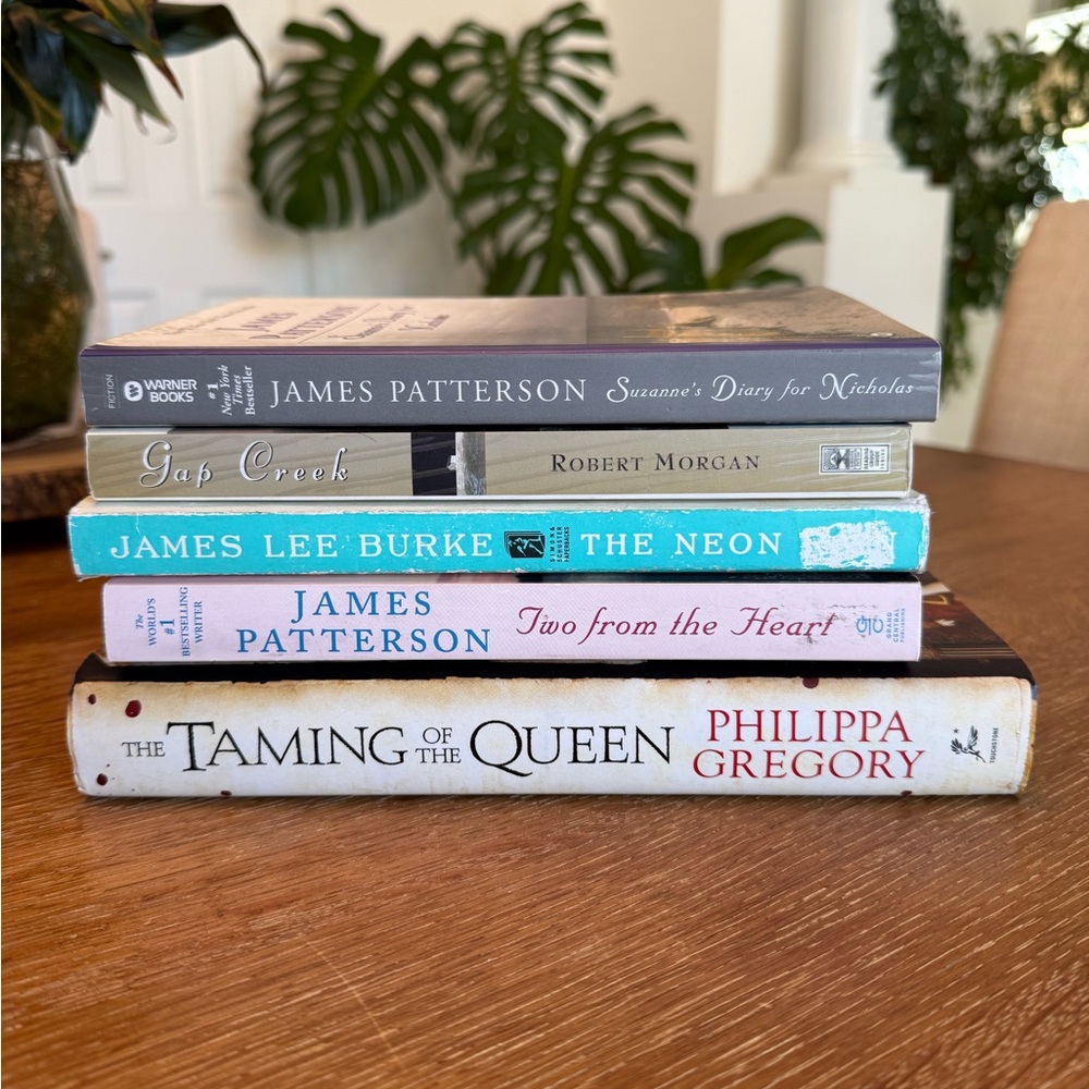 James Patterson and Philippa Gregory Book Collection